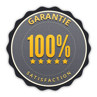 garantie 100% satisfaction