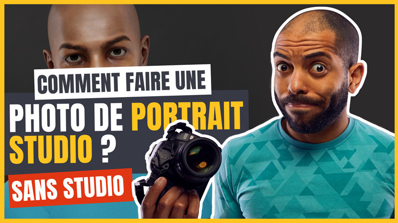 Comment faire de la photo portrait studio (sans studio)