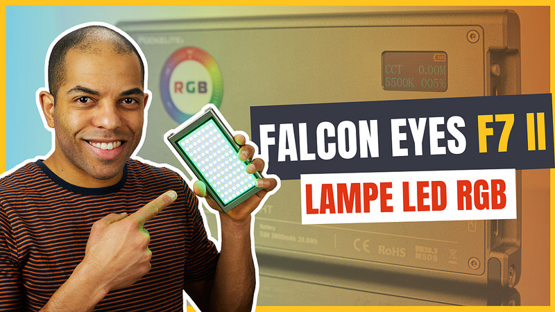 Falcon Eyes F7 - la lampe LED de poche