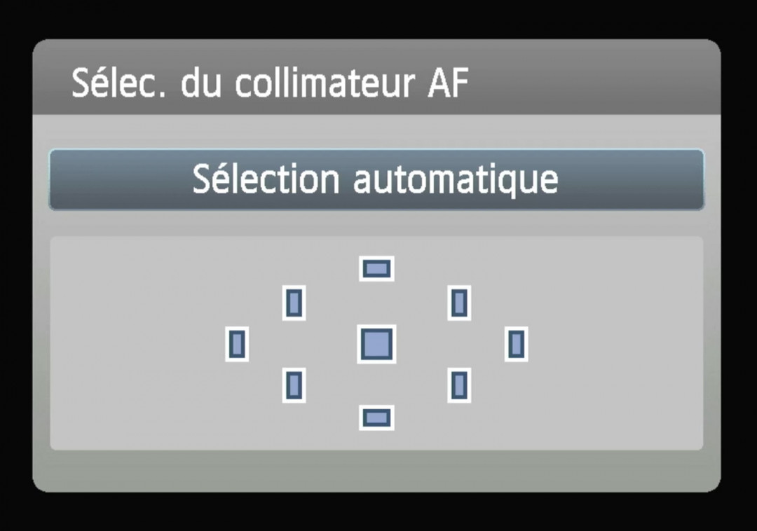 Collimateur AF automatique