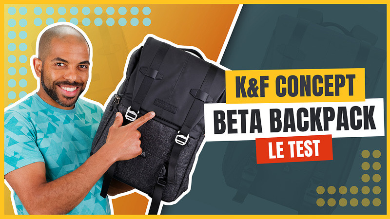 Test du sac à dos photo K&F Concept Beta Backpack