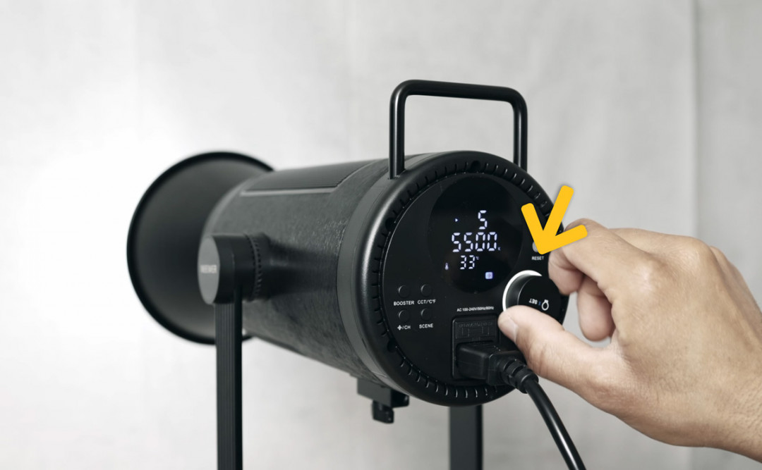 Bouton de réglage lampe Neewer CB300B