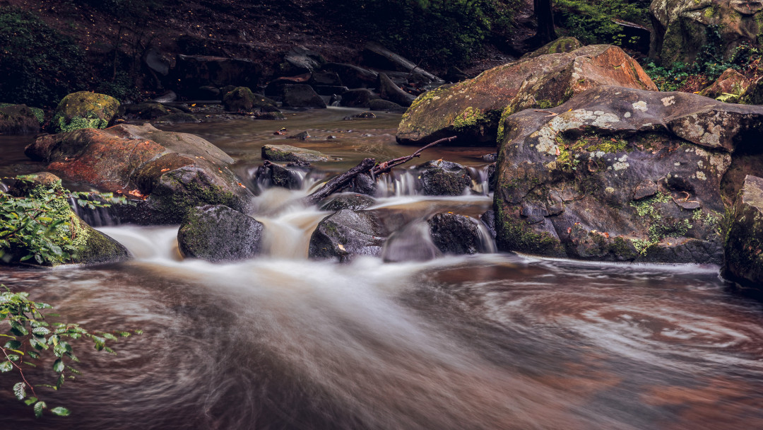Photo cascade longue exposition