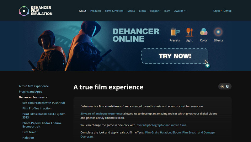 website