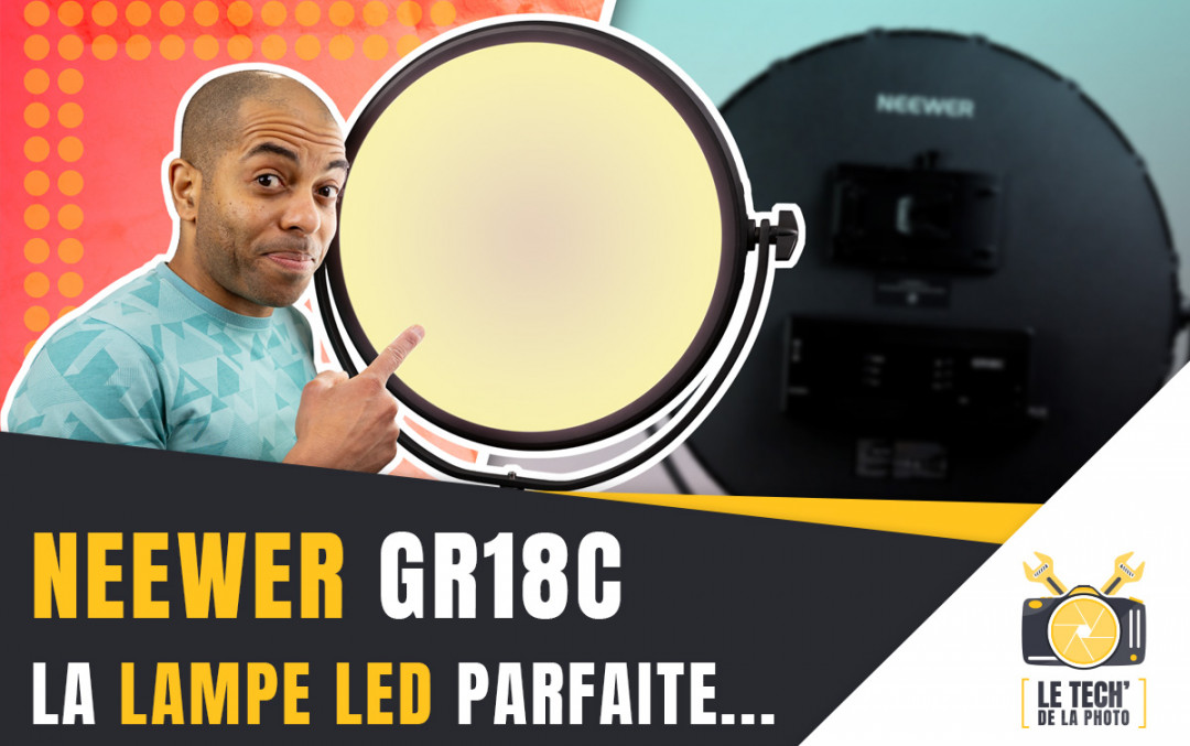 Neewer GR18C la lampe LED parfaite pour