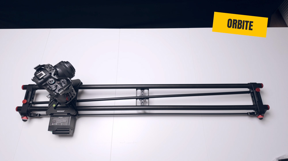 Slider Neewer ER1 mouvement orbite