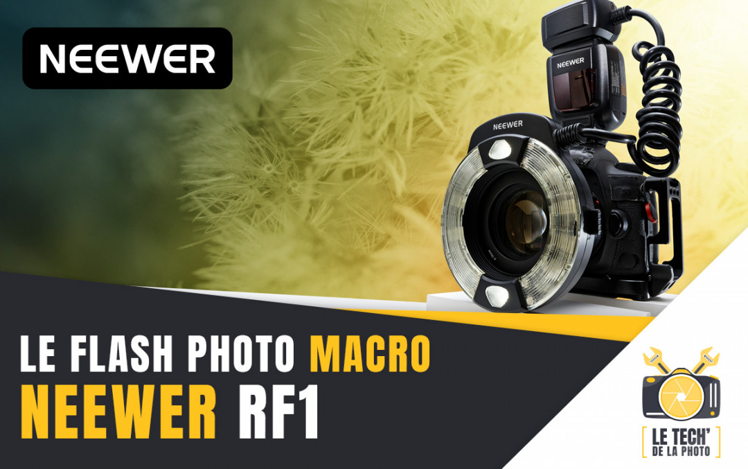 Neewer RF1 le flash photo macro