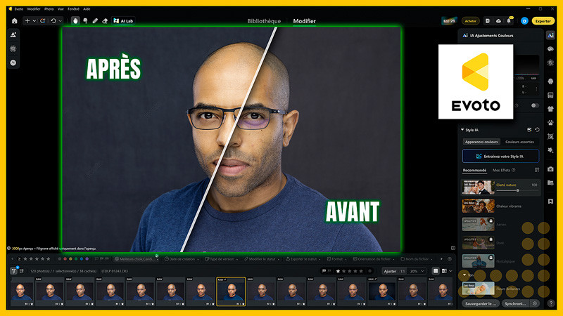 EVOTO : 5 outils pour gagner du temps en retouche photo
