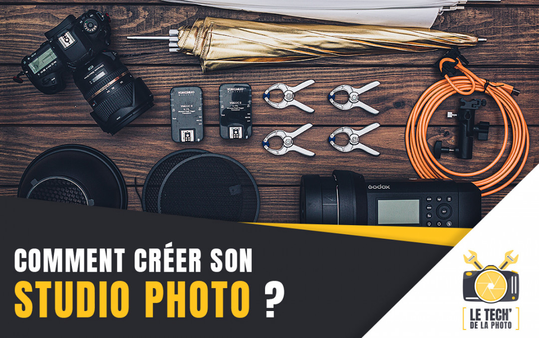 Comment créer son studio photo à la maison